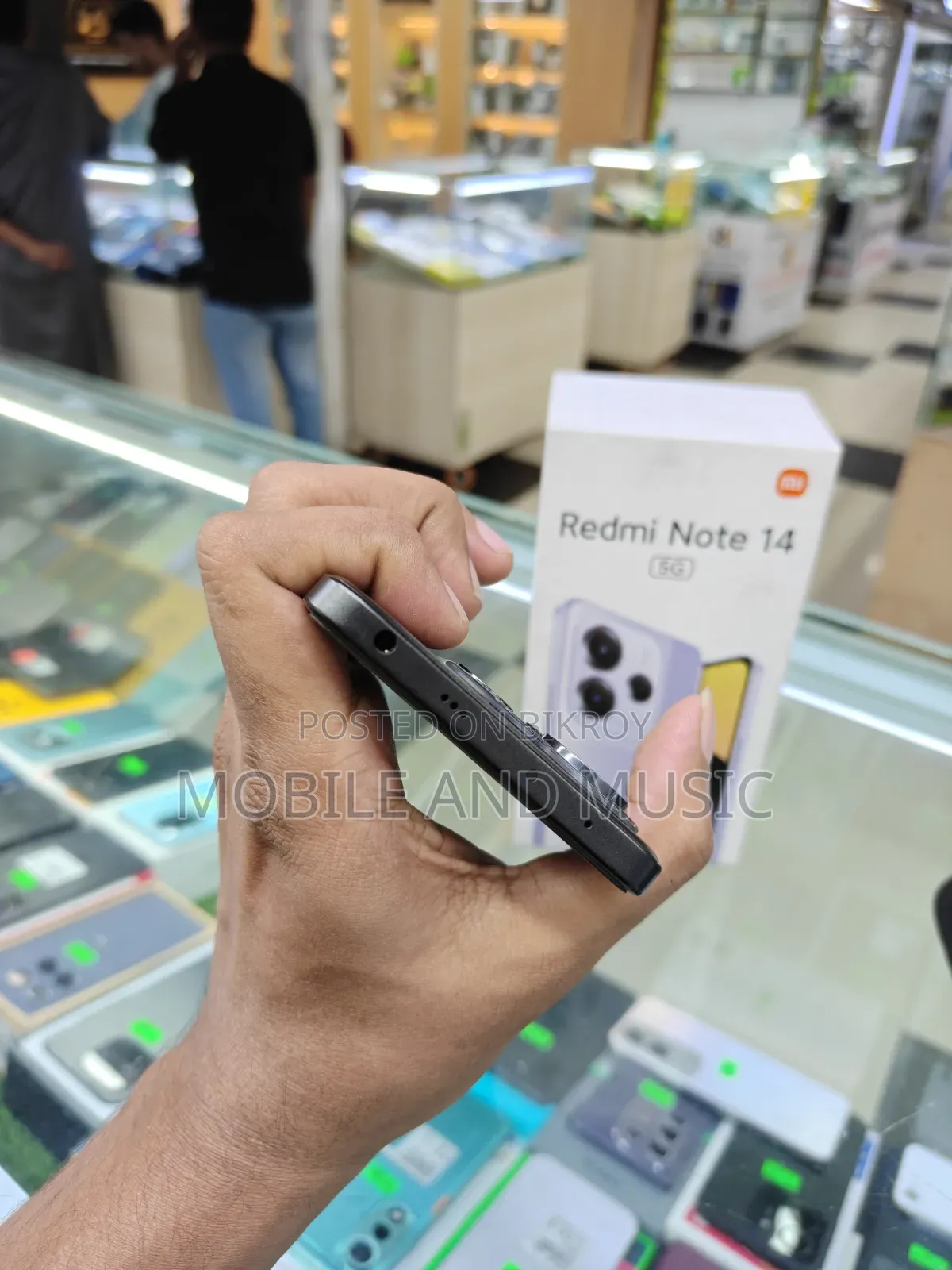 শাওমি রেডমি নোট ১৪ ৫জি ২৫৬ জিবি ব্ল্যাক