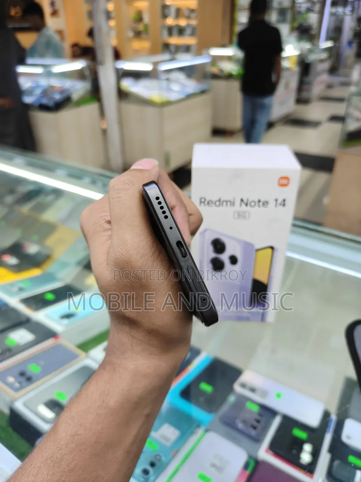 শাওমি রেডমি নোট ১৪ ৫জি ২৫৬ জিবি ব্ল্যাক