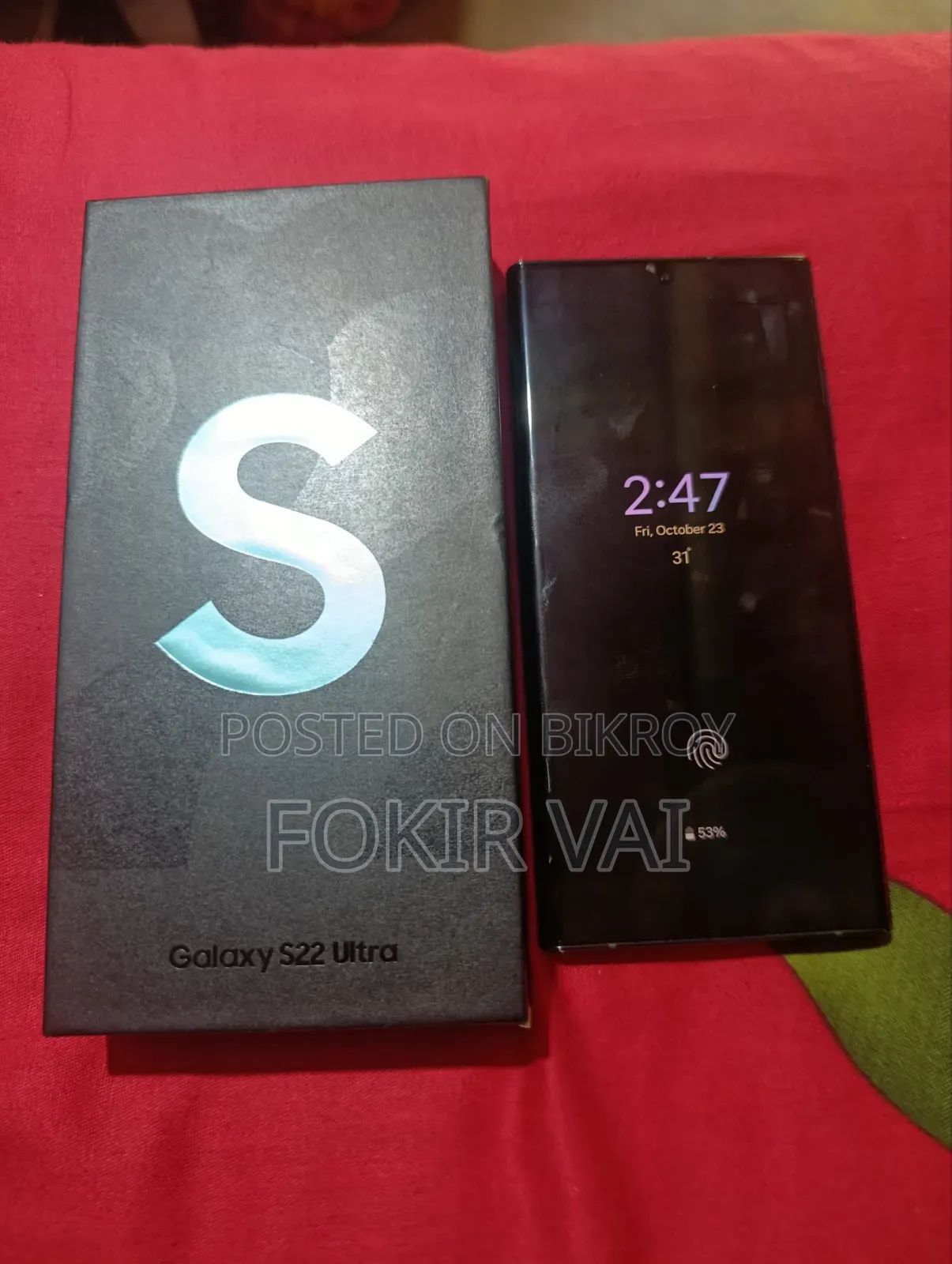Samsung Galaxy S22 Ultra 256 GB Blue