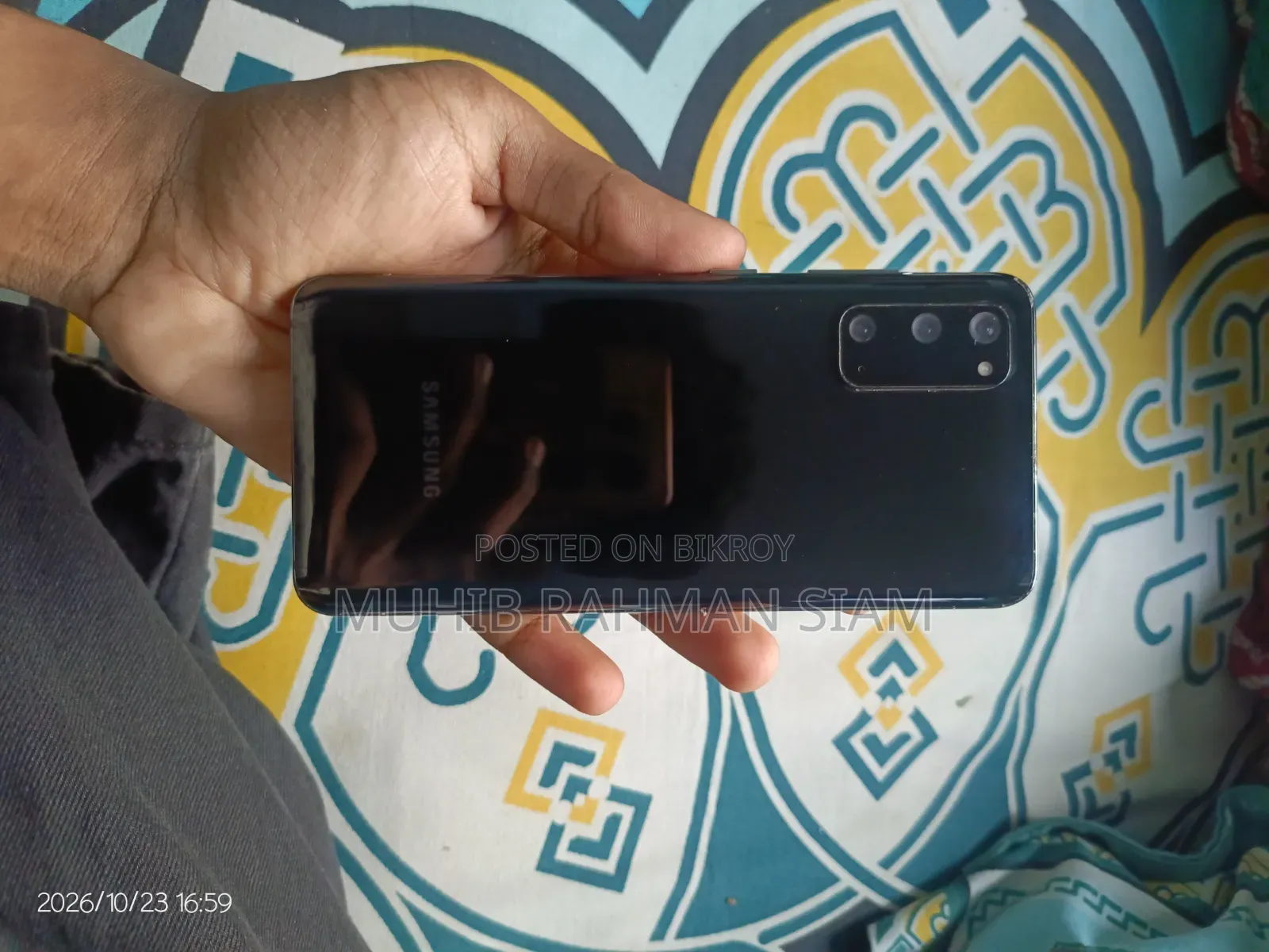 Samsung Galaxy S20 5G Uw 128 GB Black