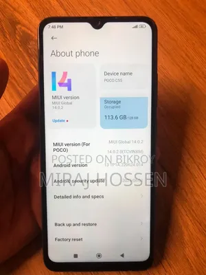 Xiaomi Poco C55 128 GB Green