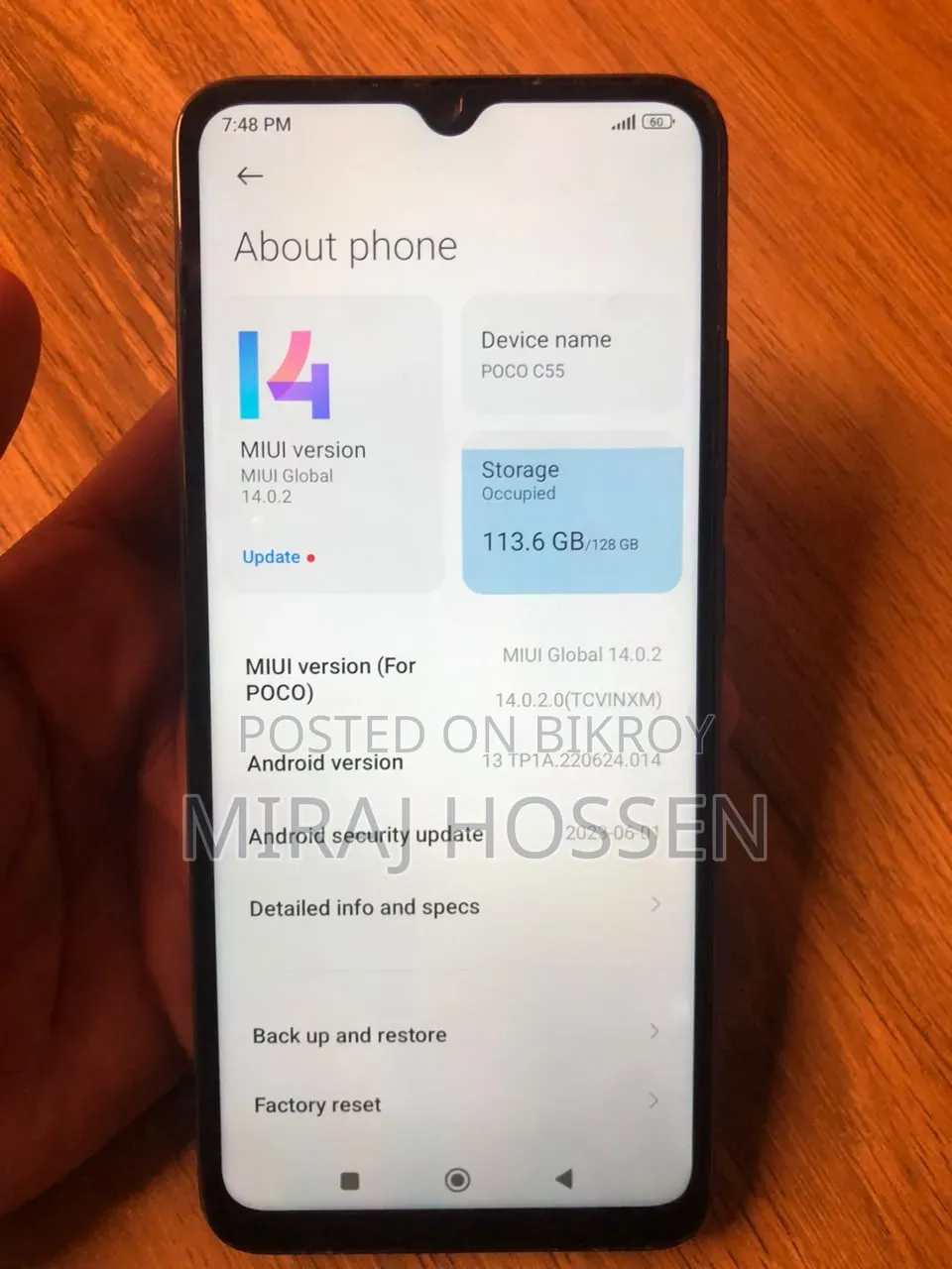 Xiaomi Poco C55 128 GB Green