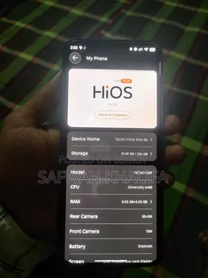 Tecno Pova Slim 5G 256 GB Gray