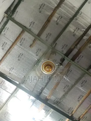 56-inch golden color fan for sale