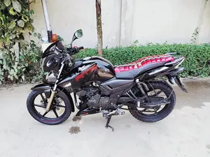 TVS Apache RTR 160 2V 2020 Black