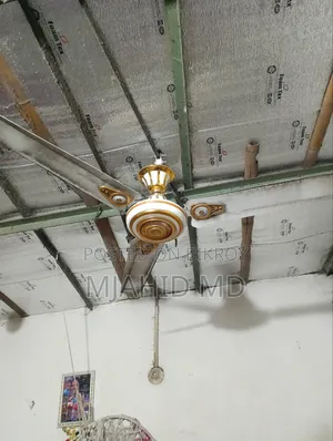56-inch golden color fan for sale