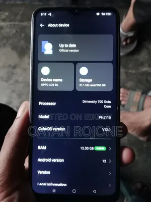 Oppo A78 5G 256 GB Purple