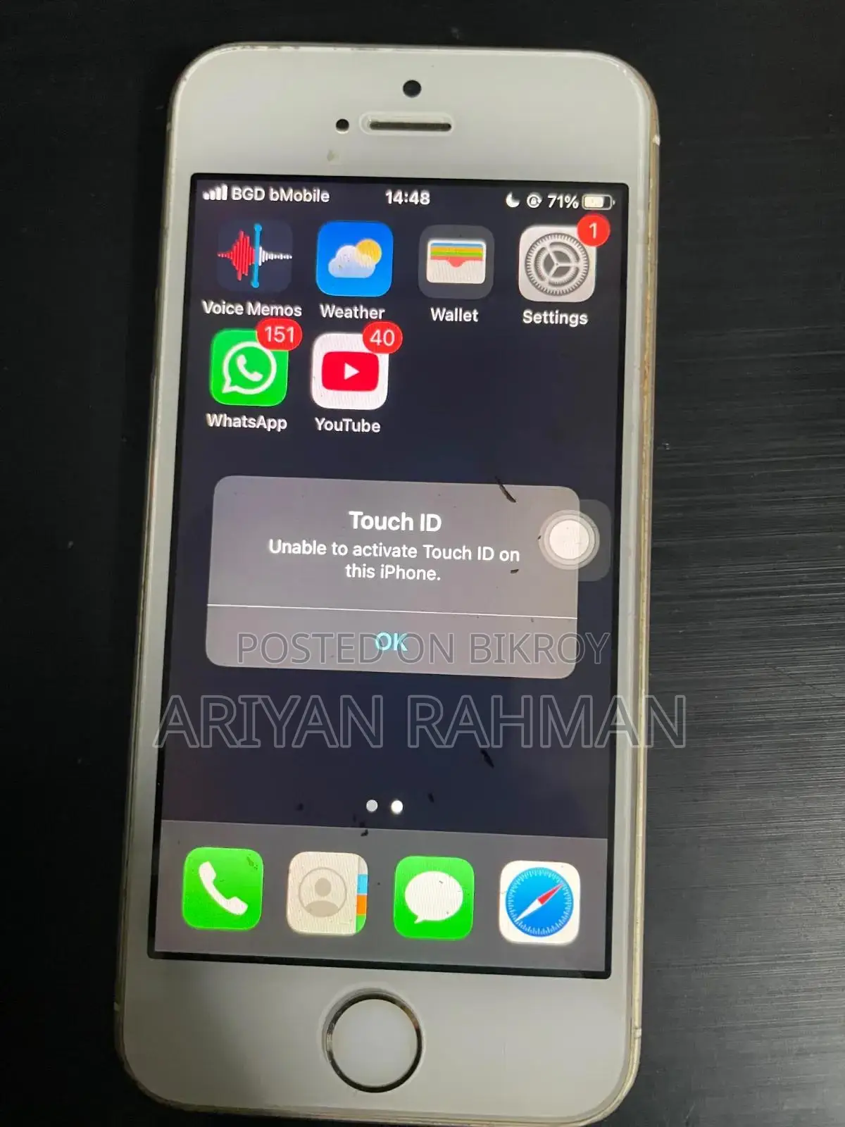 Apple iPhone SE 32 GB Gold