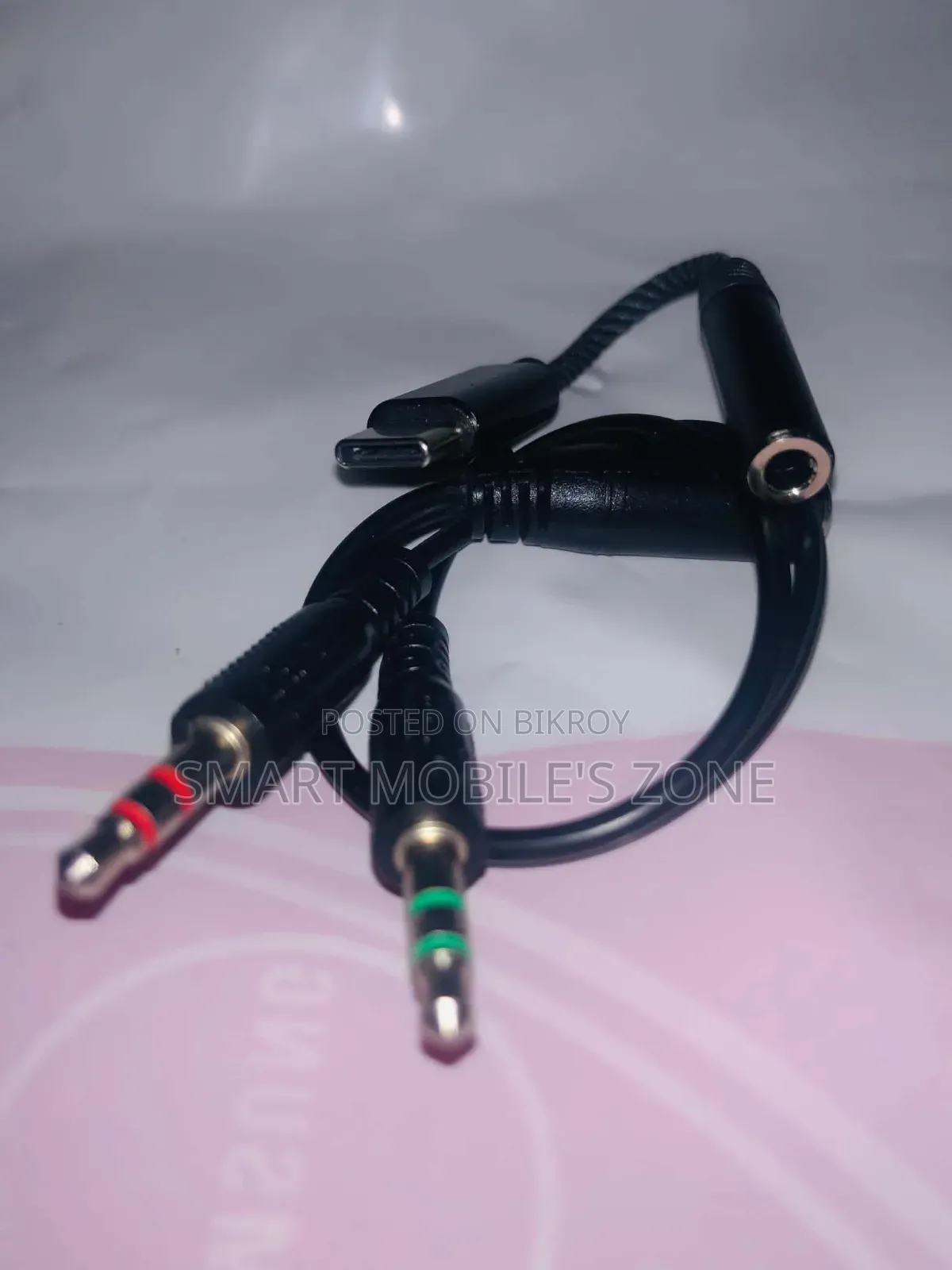 Hoco W106 Gaming Headphone With Converter