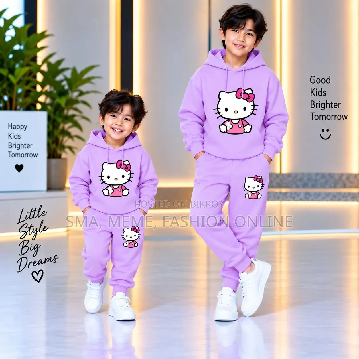 Stylish Kids Hoodie Set