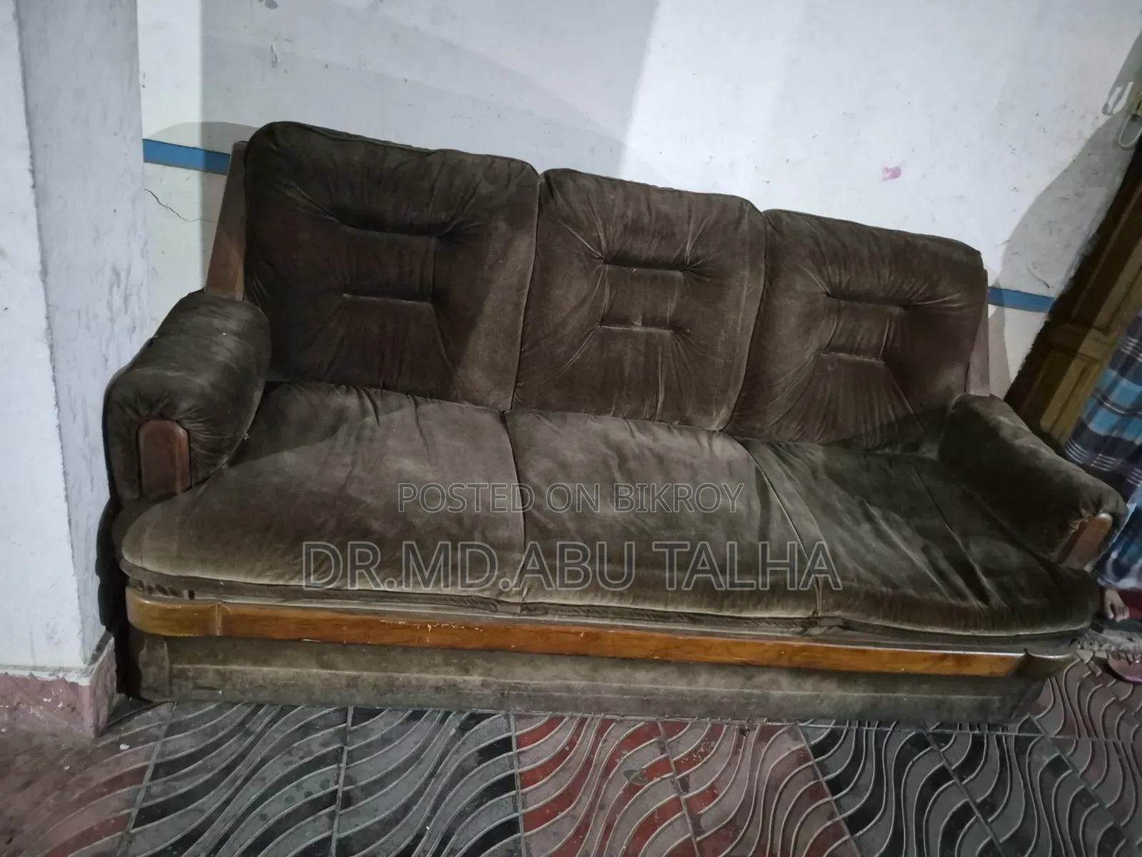 ৬ সিটার সেগুন কাঠের সোফা সেট