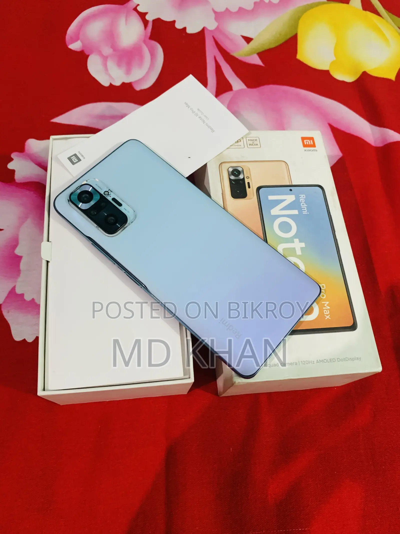 Xiaomi Redmi Note 10 Pro Max 128 GB Blue