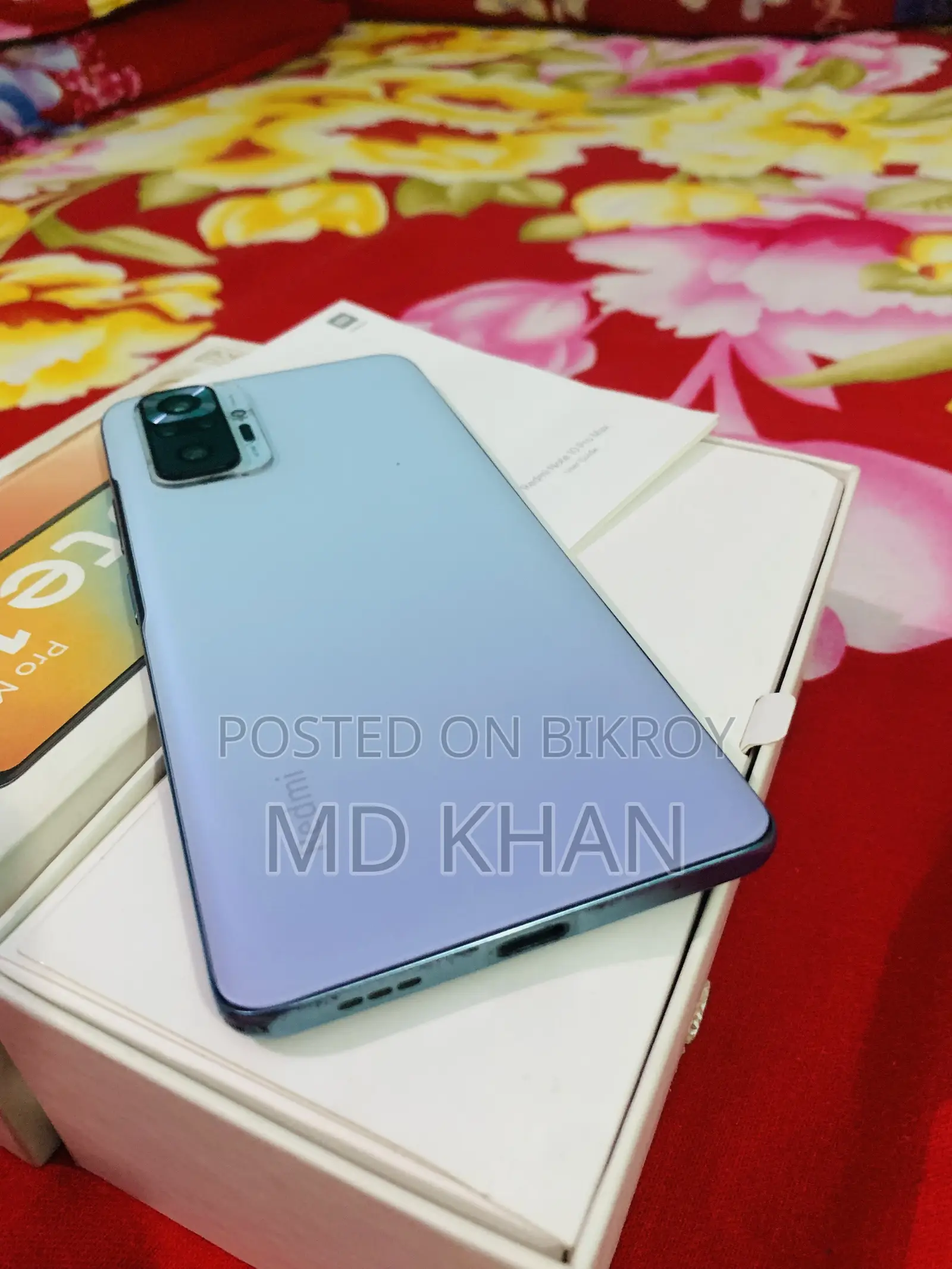 Xiaomi Redmi Note 10 Pro Max 128 GB Blue