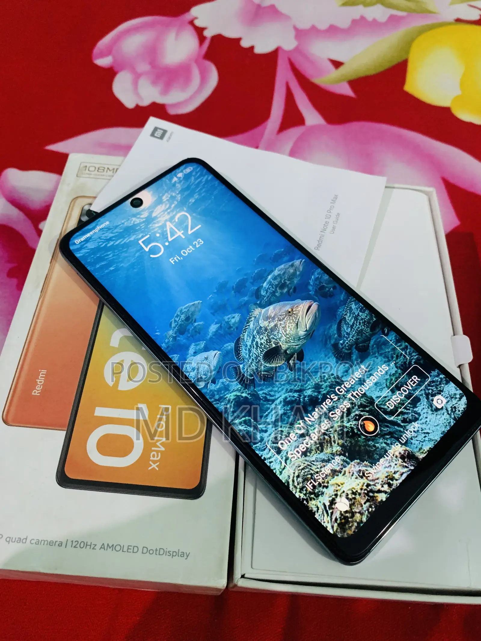 Xiaomi Redmi Note 10 Pro Max 128 GB Blue