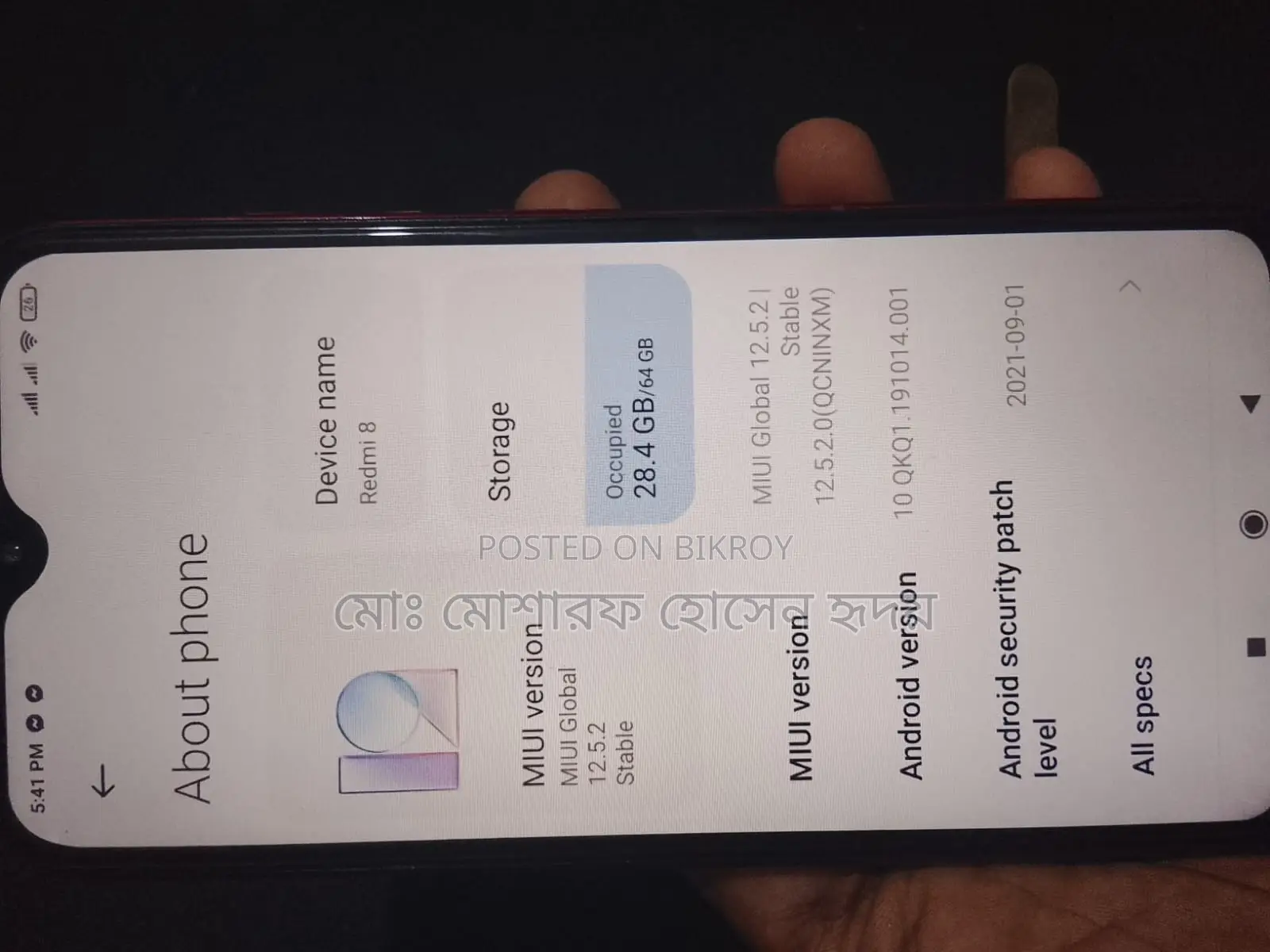 Xiaomi Redmi 8 64 GB Red