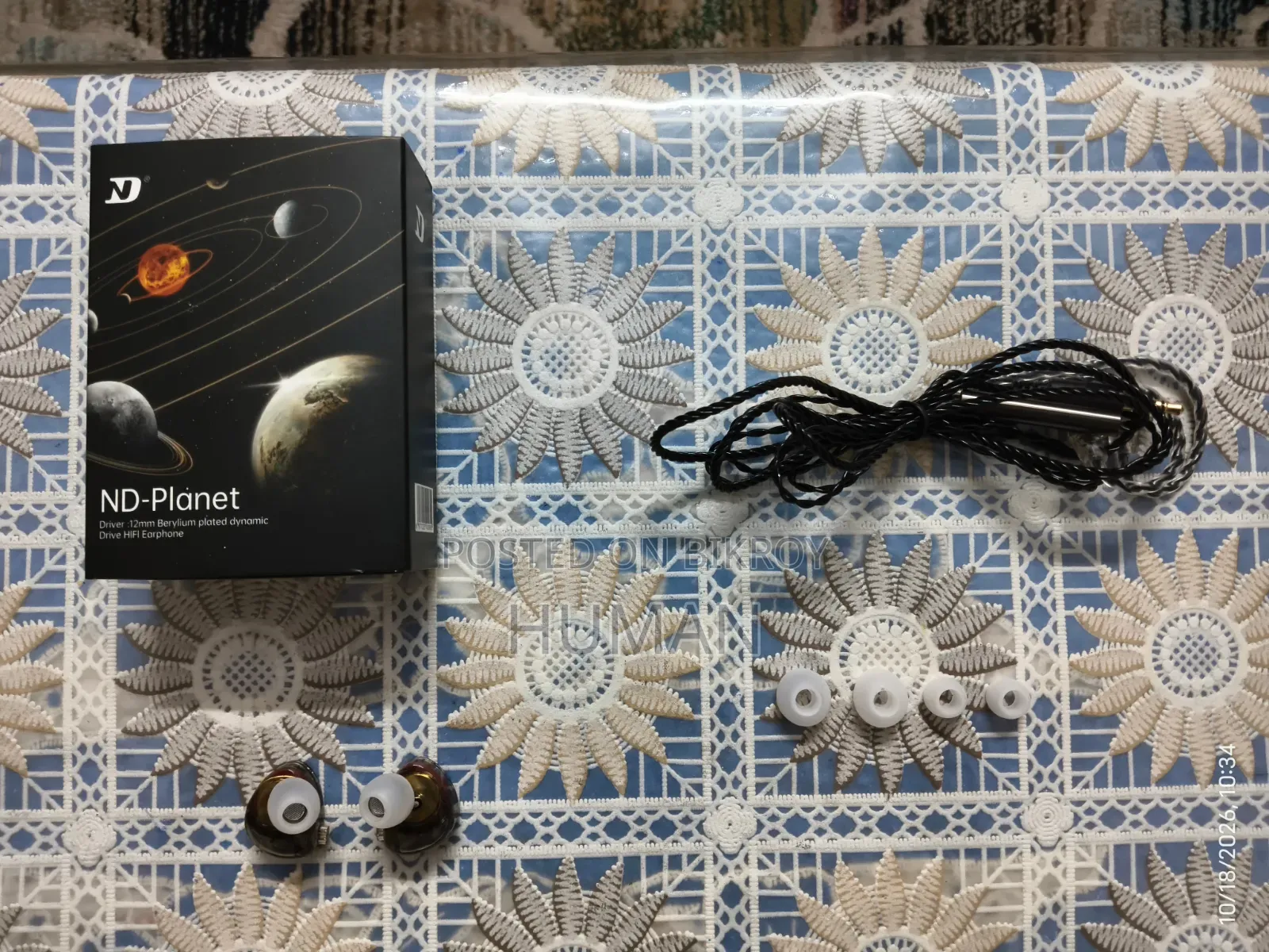 ND Planet IEM With Mic 3.5 MM (8 Days Used)