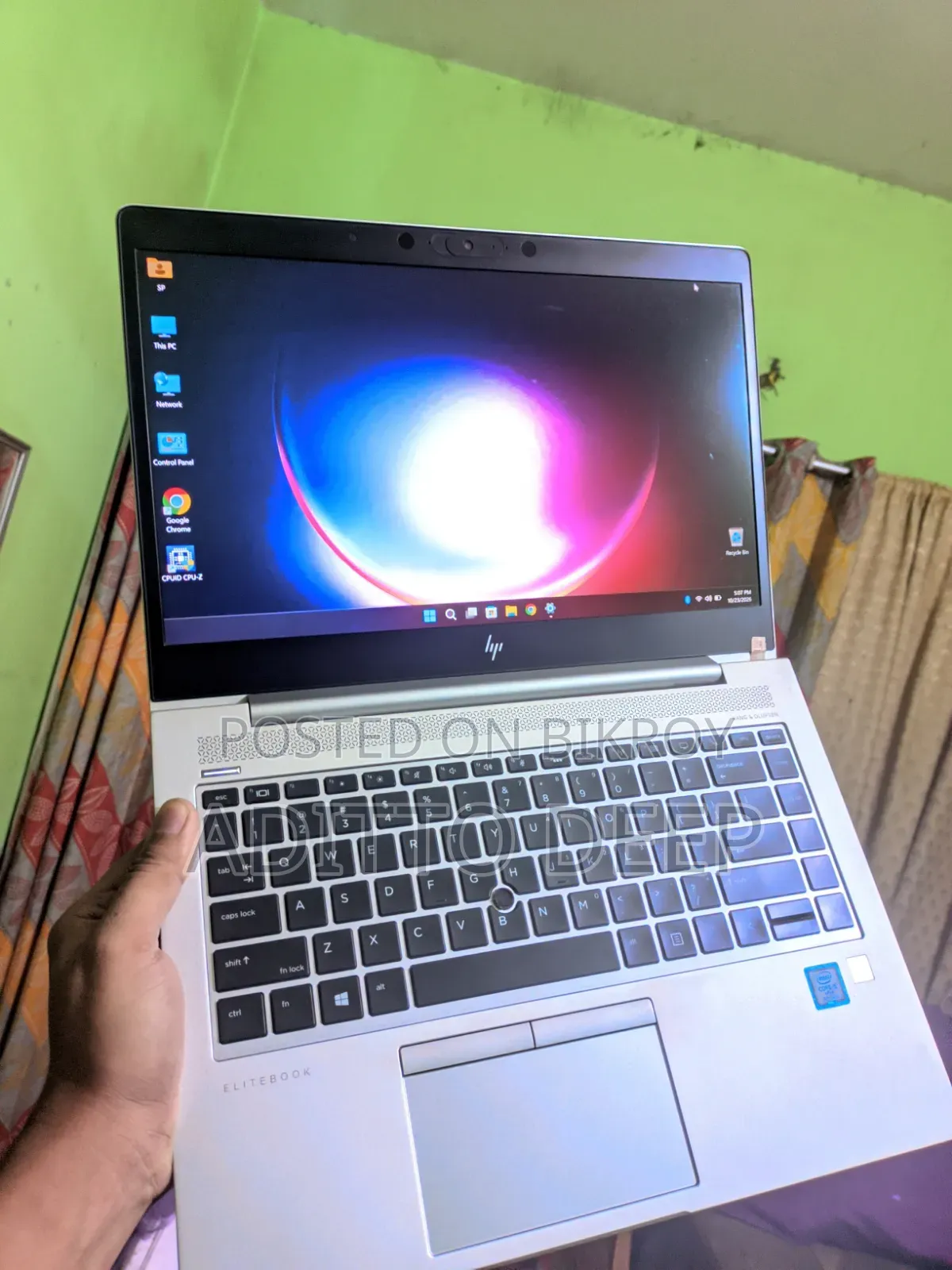 ল্যাপটপ HP EliteBook 840 G6 16GB ইন্টেল কোর i5 SSD 256GB