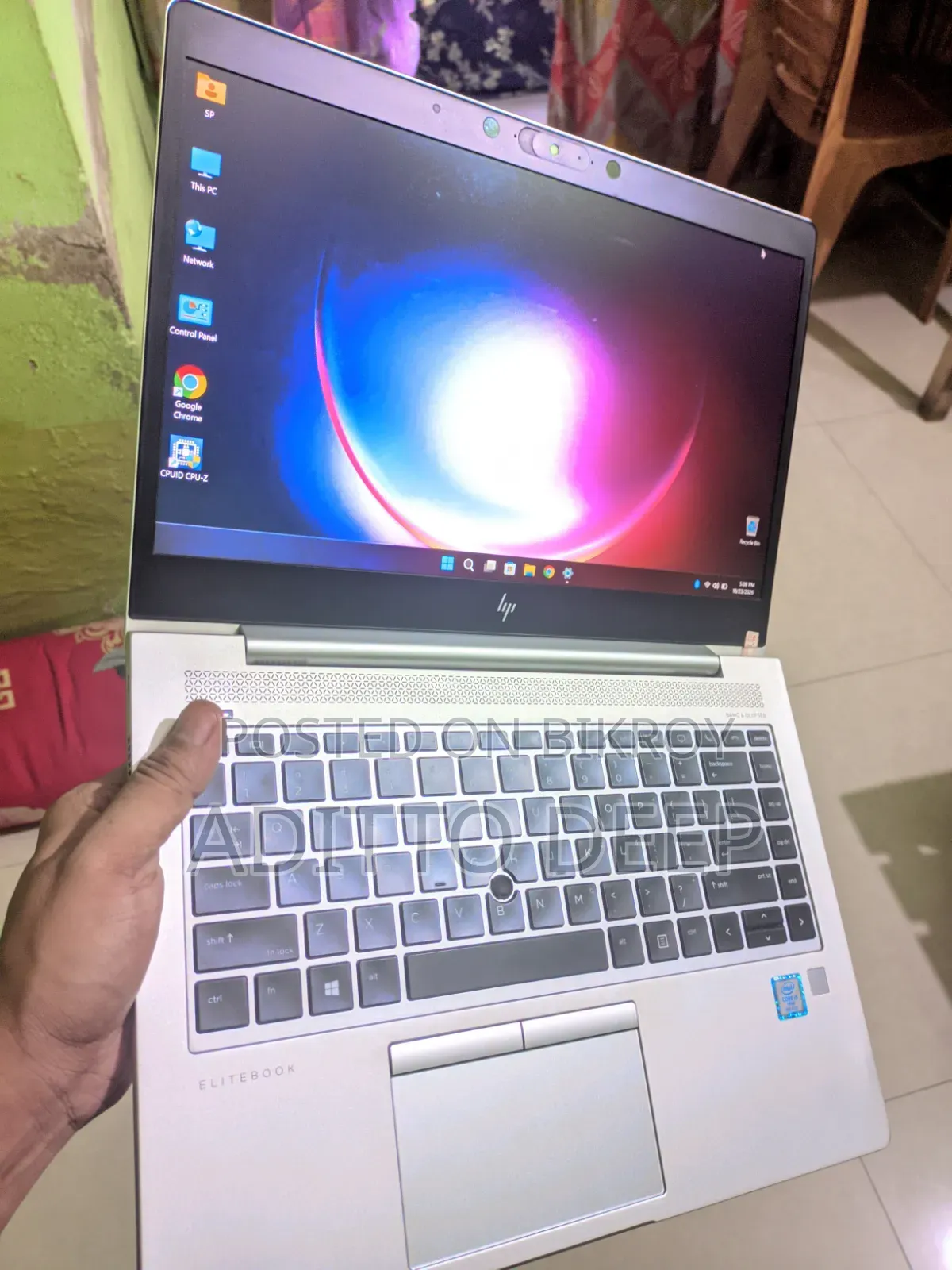 ল্যাপটপ HP EliteBook 840 G6 16GB ইন্টেল কোর i5 SSD 256GB
