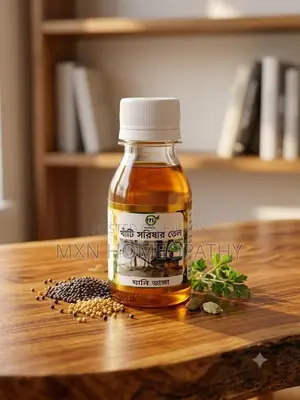 ঘানি ভাঙ্গা সরিষার তেল