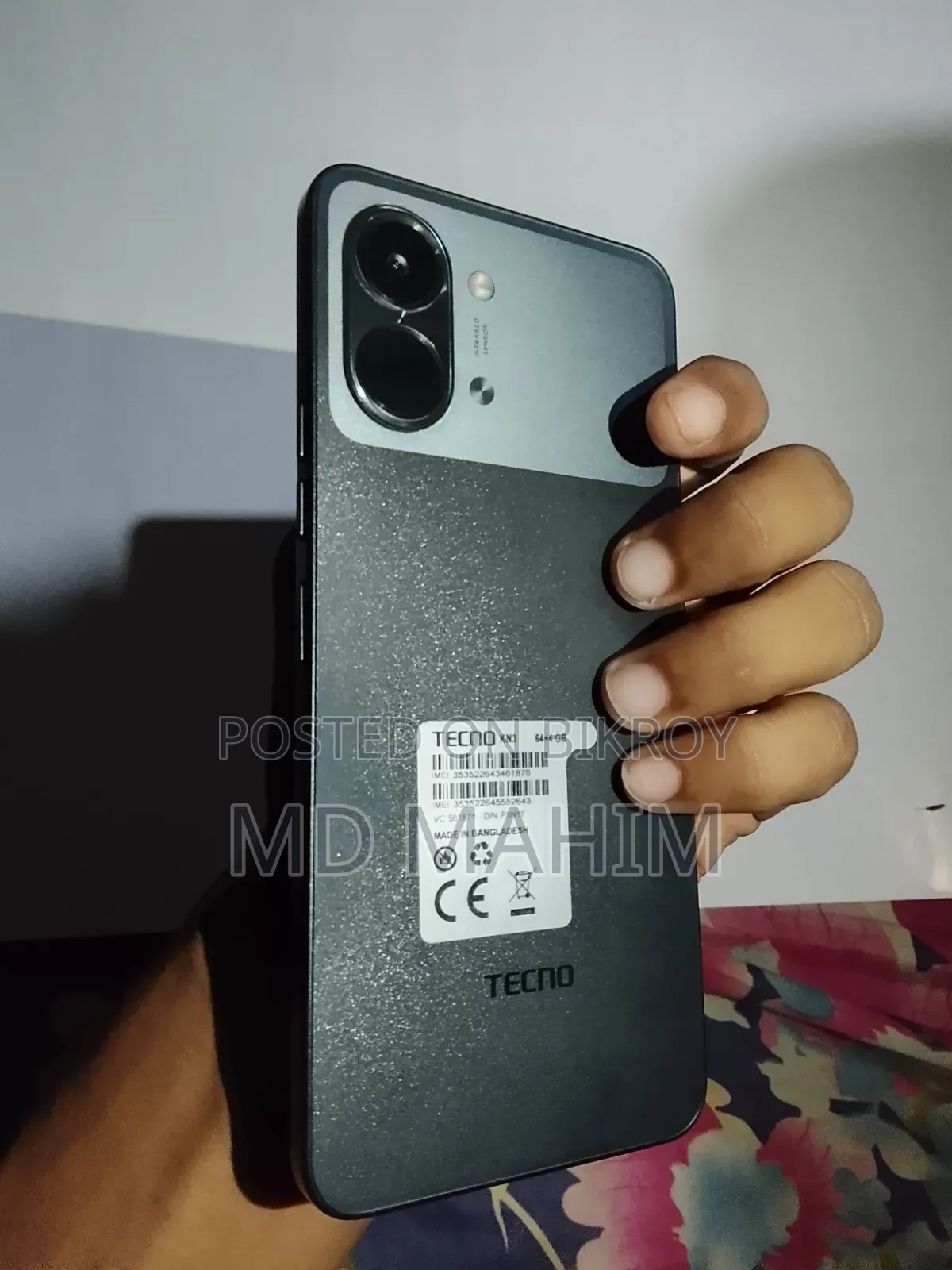 Tecno Spark Go 64 GB Black