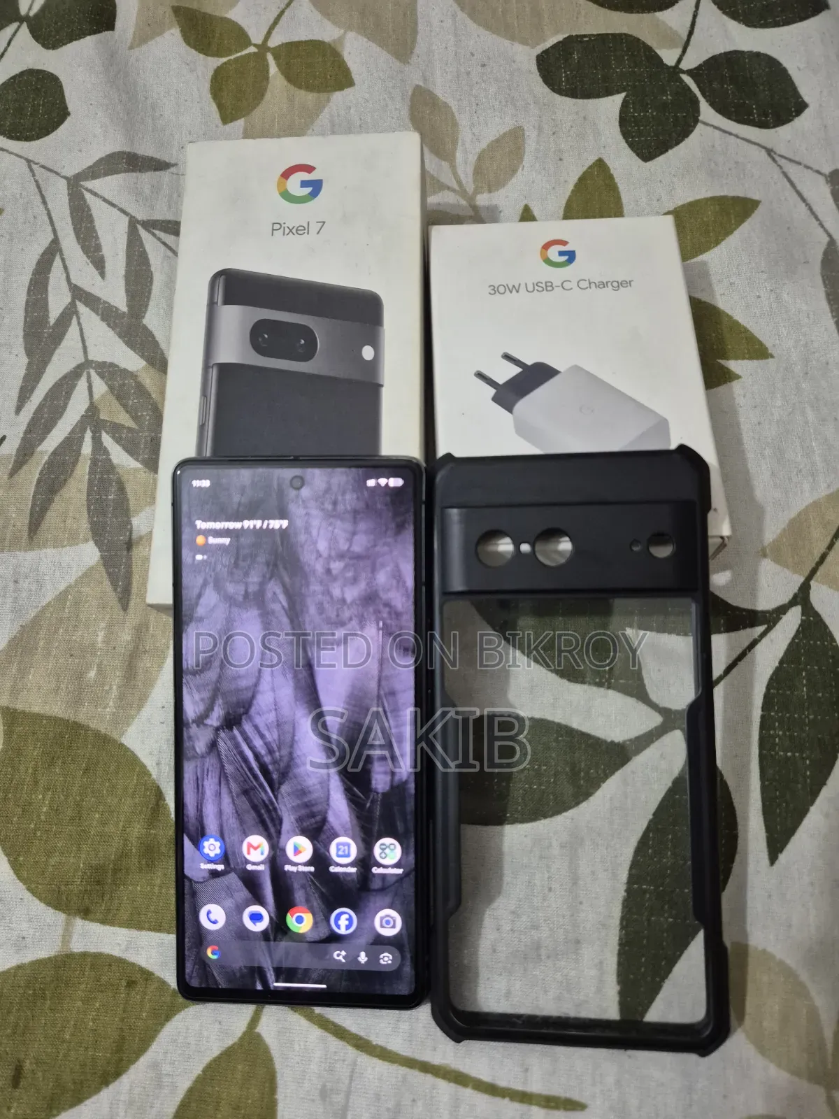 New Google Pixel 7 128 GB Black