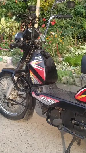 TVS XL 100 2018 Black