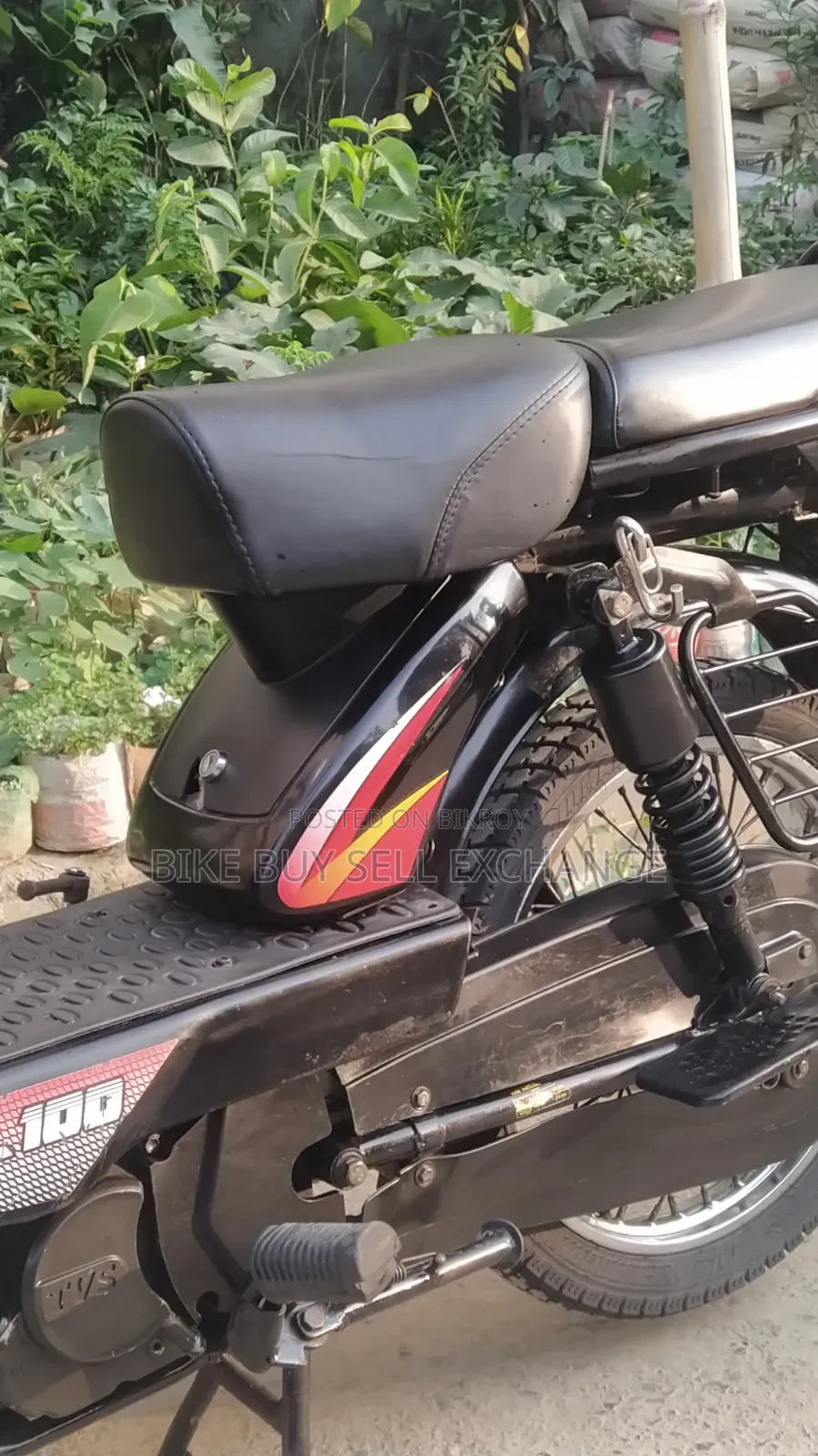 টিভিএস এক্সএল ১০০ ২০১৮ কালো