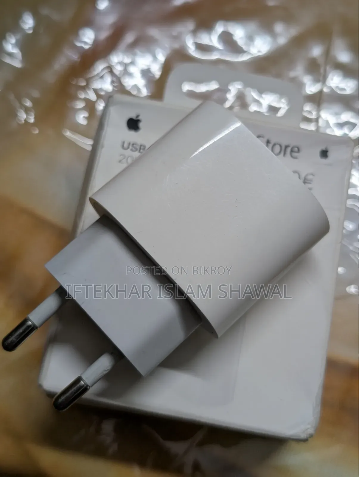 Original Apple Charger With Box