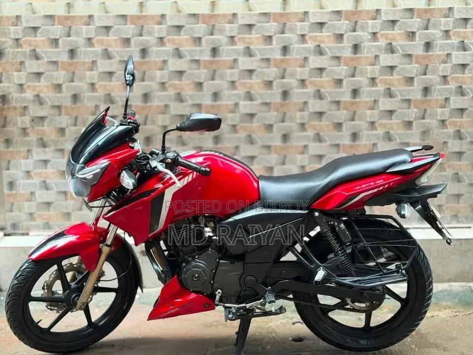 TVS Apache RTR 160 2v Refresh X-connect 2018 Red