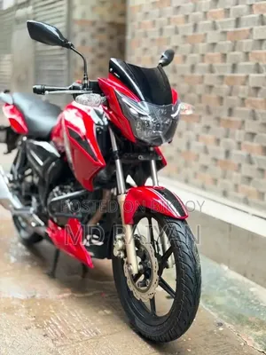TVS Apache RTR 160 2v Refresh X-connect 2018 Red