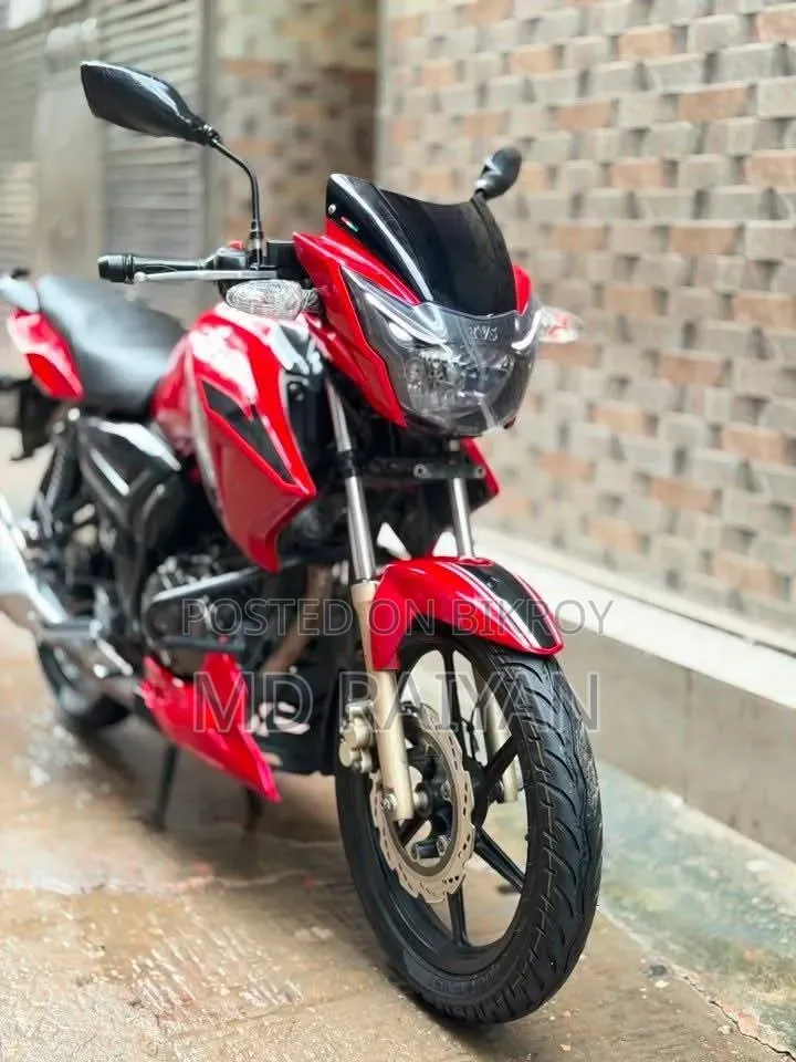 TVS Apache RTR 160 2v Refresh X-connect 2018 Red