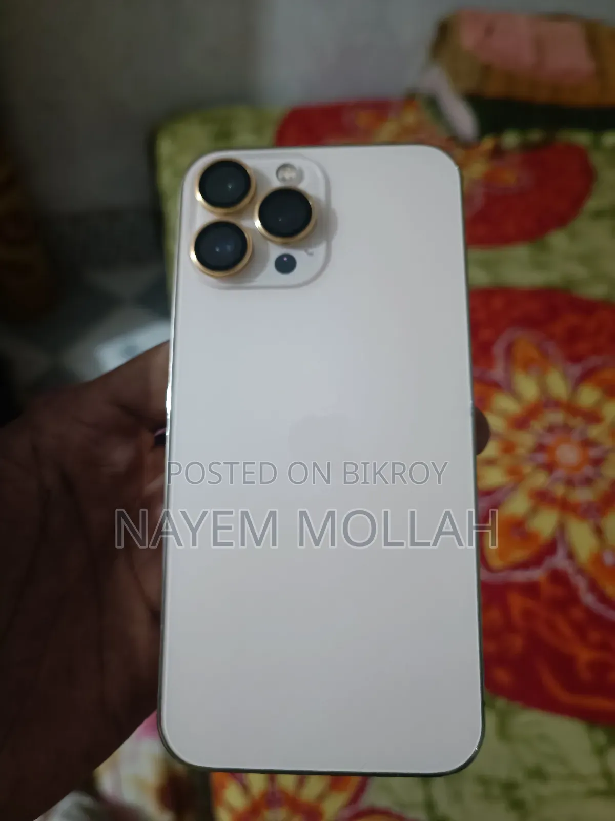অ্যাপল আইফোন ১৩ প্রো ম্যাক্স ২৫৬ জিবি গোল্ড