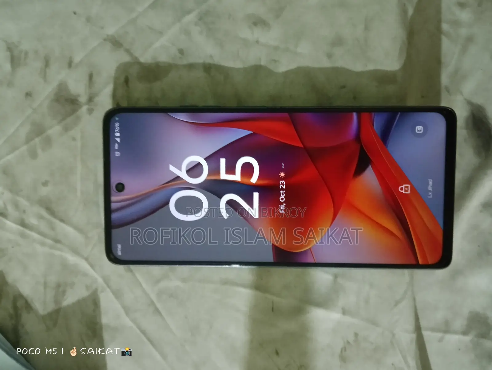 Motorola Moto G75 256 GB Black