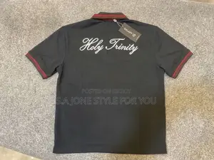 Holy Trinity Classic Black Polo Shirt