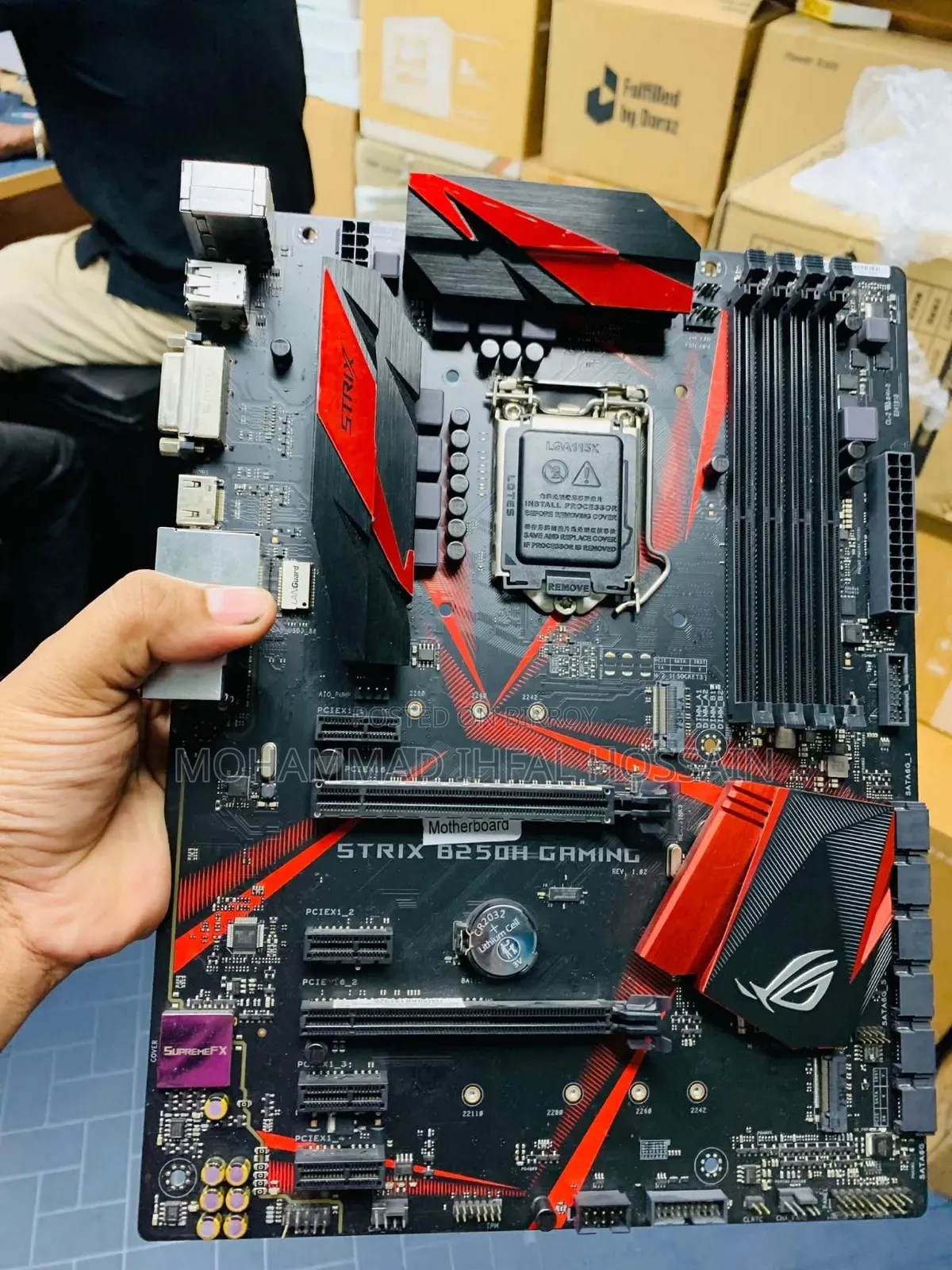 ROG Strix B250H Gaming Motherboard