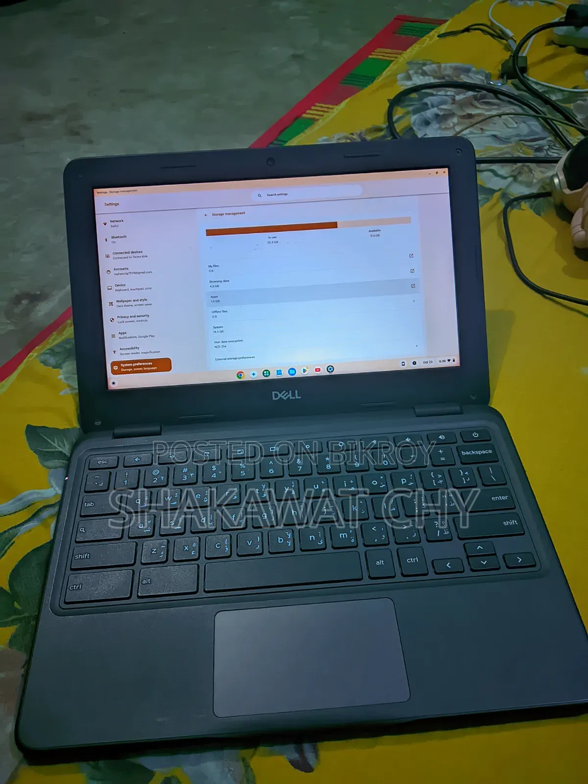 Laptop Dell Chromebook 11 4GB SSD 32GB