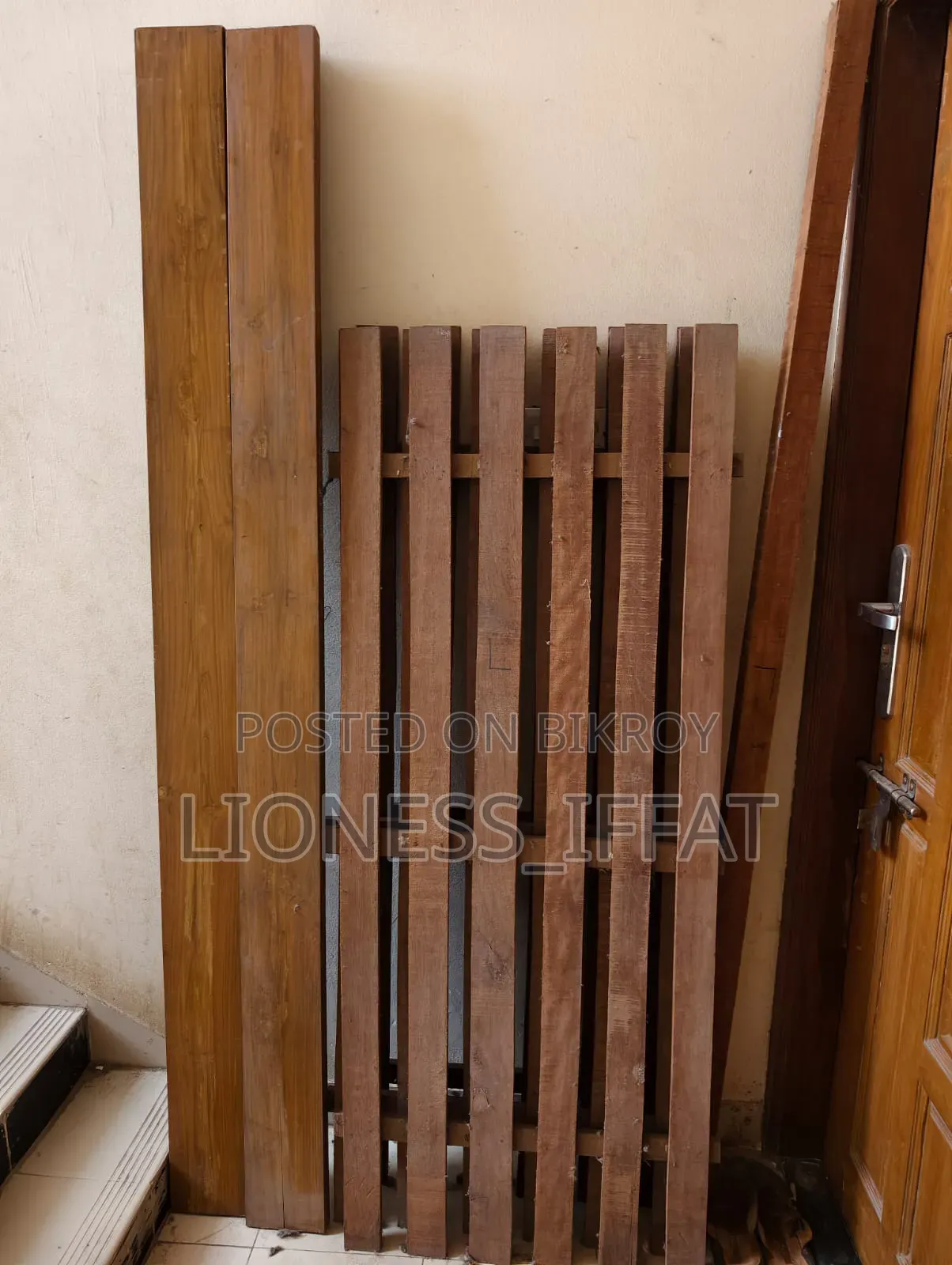 Teak Wood Bed (6*7 Feet). (Using Product)