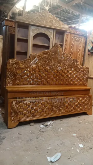 Akashi Wood Bed for Sale