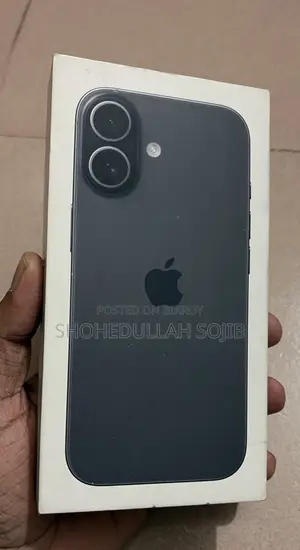 অ্যাপল আইফোন ১৭ ২৫৬ জিবি ব্ল্যাক