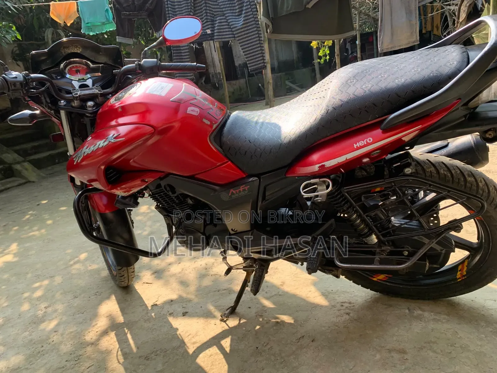 Hero Hunk 150R Dual Disc ABS 2018 Red