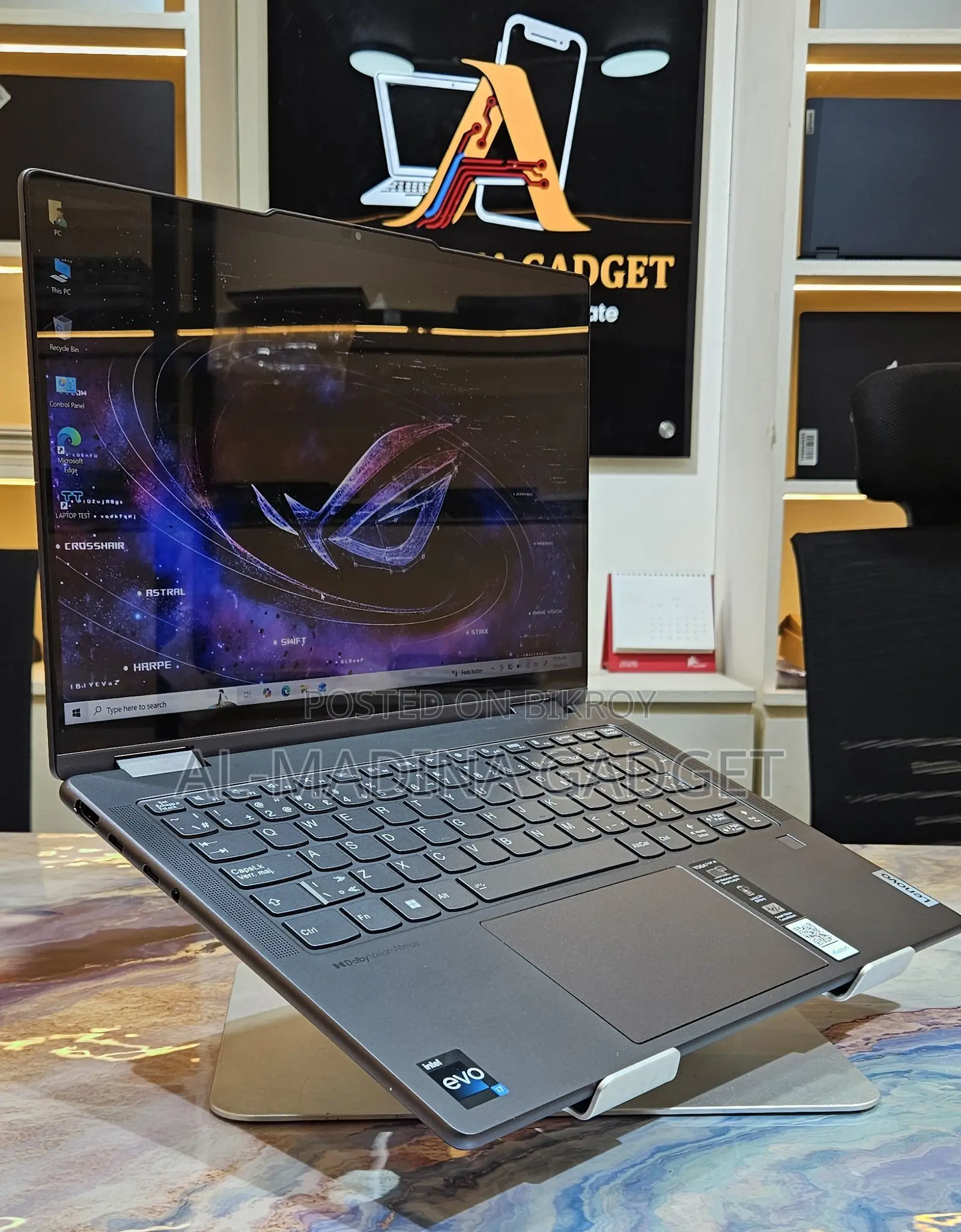 Laptop Lenovo Yoga 7i 16GB Intel Core i7 SSD 256GB
