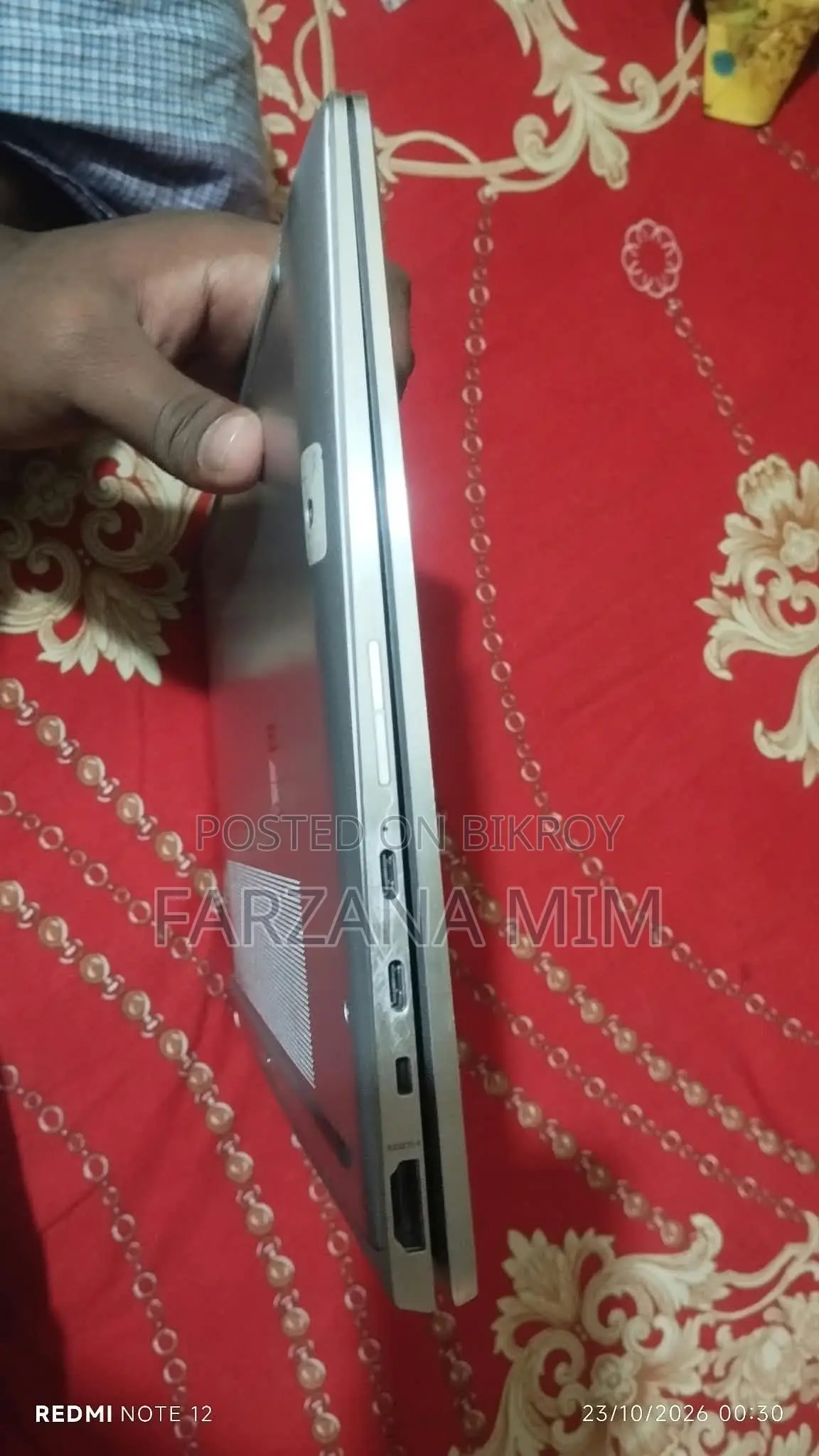 ল্যাপটপ এইচপি এলিটবুক এক্স৩৬০ ১০৩০ জি৩ ১৬ জিবি ইন্টেল কোর আই৭ এসএসডি ৫১২ জিবি