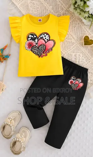 Baby Tshirt and Long Pant Set
