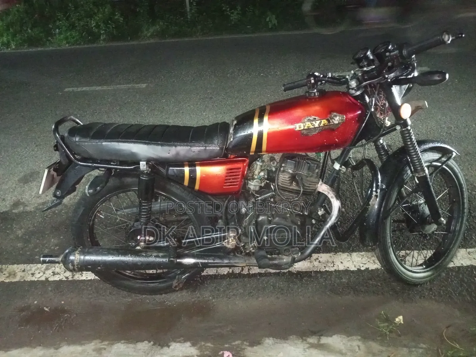 Dayang DY125-28 2007 Red