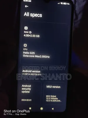 Xiaomi Redmi 10A 128 GB Red