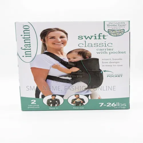 Infantino Swift Classic Baby Carrier With Pocket – 2-Way Facing