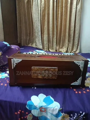 The harmonium was bought recently and is like new