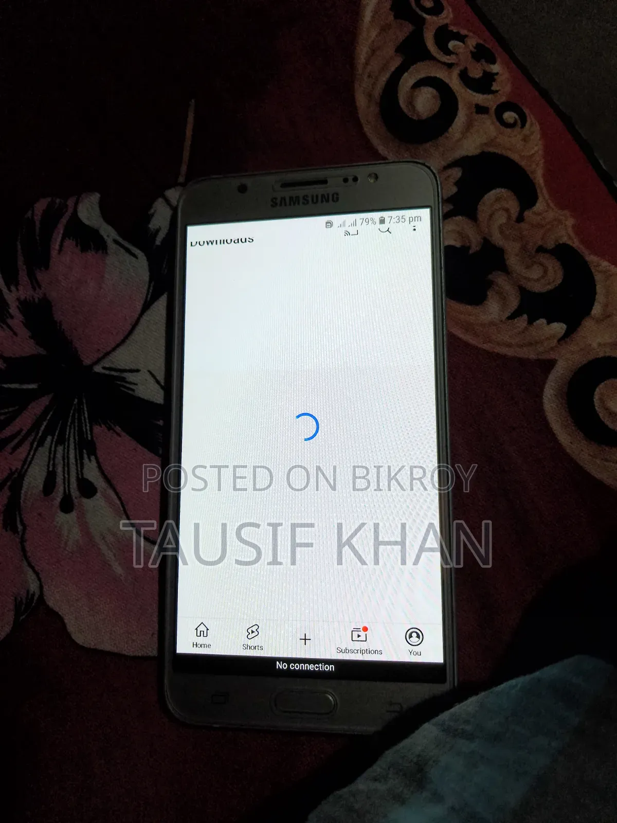 স্যামসাং গ্যালাক্সি জে৭ ১৬ জিবি গোল্ড
