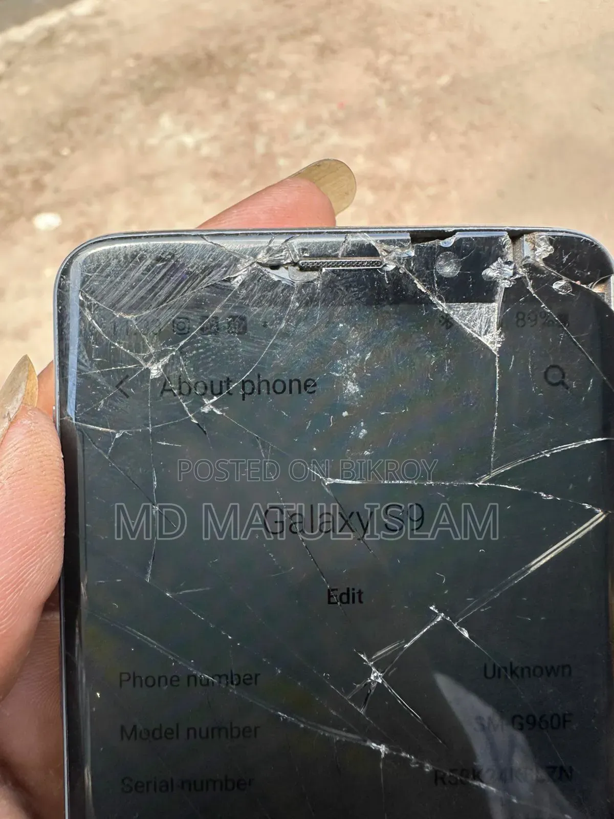 Samsung Galaxy S9 64 GB Black