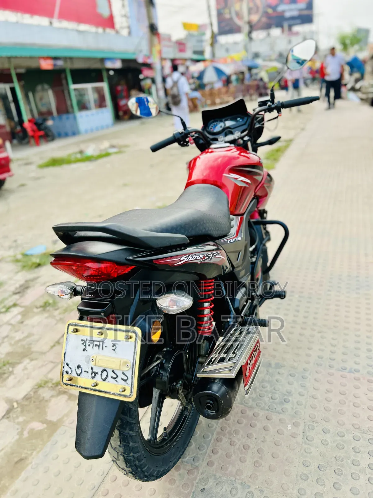 Honda Shine SP 2022 Red